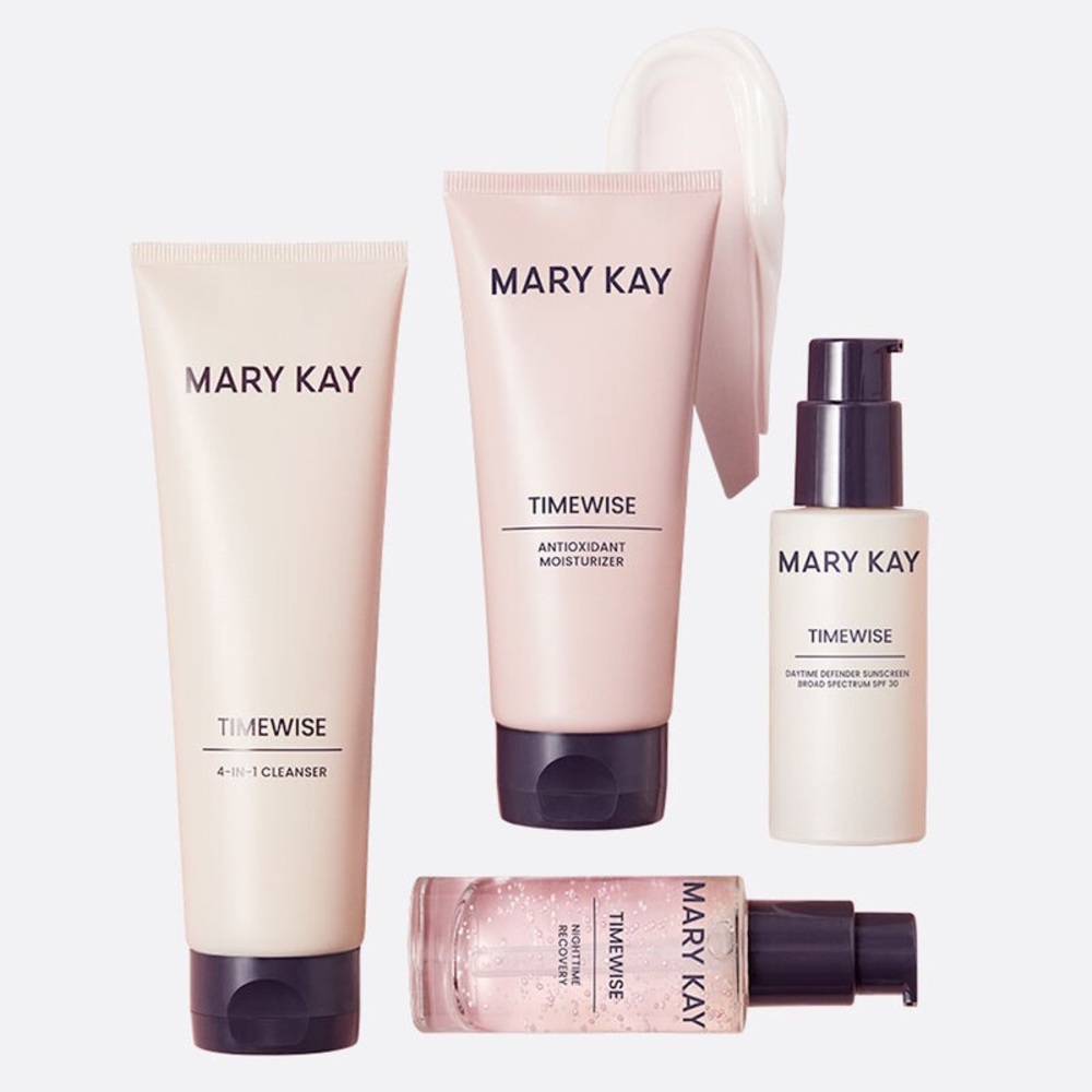 Mary Kay Timewise Skincare Collection in Cream and Black